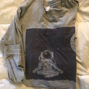 Yoga Astronaut L/s tee